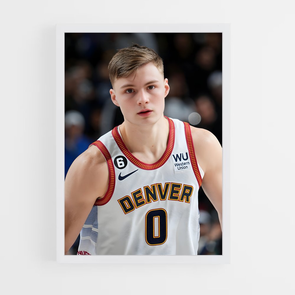Poster Christian de braun – affiche Basketball (vue 3)
